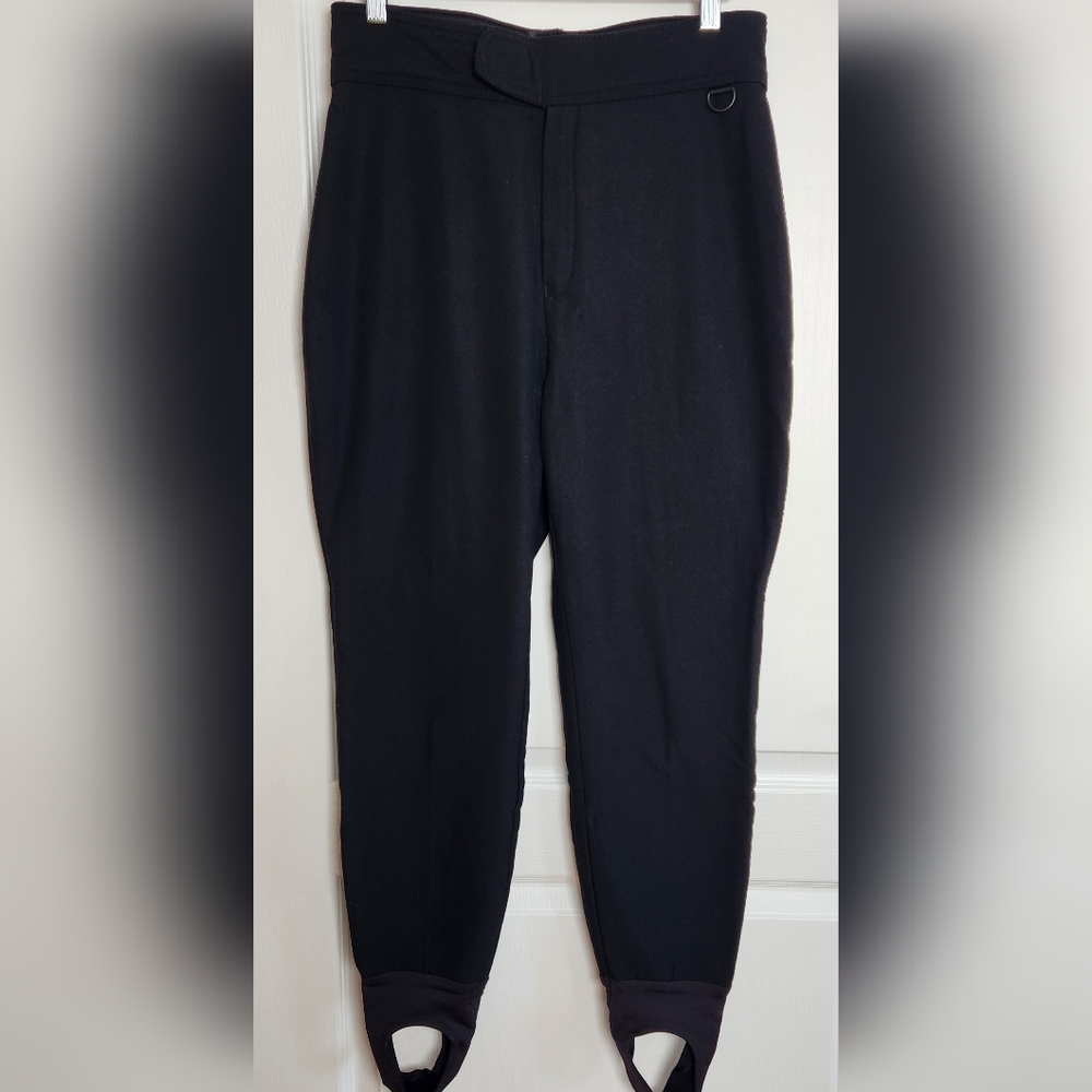 Schoeller Skifans Pants 12 Ski Pants Stirrup Wool Blend Vintage Retro USA Medium